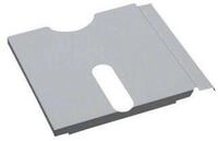 Hager Grundplatte Hager Plantasche, univers Stahlblech,IP43 FZ707