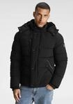 Steppjacke BRUNO BANANI, Herren, Gr. XXL (56), schwarz, Web, Obermaterial: 100%