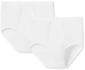 Schiesser Slip Herren Slip 2er Pack Baumwolle (Packung, 2er Pack)