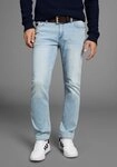Bruno Banani Straight-Jeans Hutch gerade geschnittenes Bein, niedrige Leibh&ouml;he,