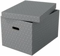 ESSELTE Aufbewahrungsbox 3 Home Aufbewahrungsboxen 50,0 l grau 35,5 x 51,0 x...