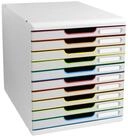 EXACOMPTA Organizer Schubladenbox Modulo 302913D A4+ 10Sch&uuml;be...