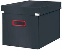 LEITZ Aufbewahrungsbox Click & Store Cosy Aufbewahrungsbox 32,5 l grau 32,0 x...