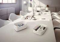 LEITZ Aufbewahrungsbox Aufbewahrungsschale MyBox A5 ABS wei&szlig;/grau
