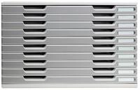 EXACOMPTA Schubladenbox Schubladenbox MODULO A3, 10 geschlossene Laden -...