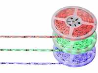 etc-shop Dekolicht, RGB LED Band Fernbedienung Farbwechsler Farben Fixierbar