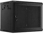 Lanberg Wandgeh&auml;use Lanberg WF01-6409-23B Rack 9U Wandmontiertes Regal Schwarz
