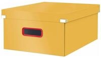 LEITZ Aufbewahrungsbox Click & Store Cosy Aufbewahrungsbox 32,0 l gelb 36,9 x...