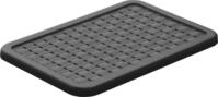 ROTHO Deckel Rotho Deckel zu Korb Country A5 anthrazit 28,4 x