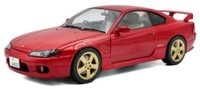 Solido Modellauto Nissan Silvia S15 Spec-R Aero 1999 rot, Ma&szlig;stab 1:18