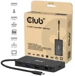 CLUB3D Laptop-Dockingstation CLUB3D 9-1 Dual HDMITM USB-C&reg; Hub PD3.0 100W
