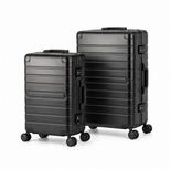 Travelhouse Kofferset 100% Aluminium OSLO - verschiedene Farben, 4 Rollen, (2...