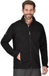 Softshelljacke TRIGEMA "TRIGEMA Softshelljacke RV unisex", Herren, Gr. L, schwarz,