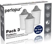 PerloPur Kalk- und Wasserfilter Filterkartuschen Classic Protect+ Pack 3, Zubeh&ouml;r