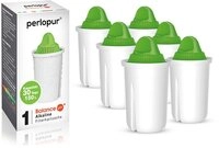 PerloPur Kalk- und Wasserfilter Classic Filterkartuschen Alkaline Pack 6 f&uuml;r