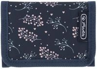 Herlitz Brustbeutel Herlitz Geldb&ouml;rse / Geldbeutel / "Blumen"