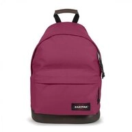 Eastpak Rucksack WYOMING Rucksack 24 L mit Lederboden, Wine Burgundy,