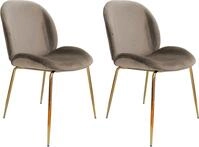Kayoom Stuhl Charlize 110 2er-Set, Esszimmerst&uuml;hle,moderne Optik (Set, 2 St),