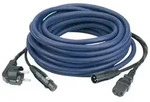 DAP Audio-Kabel, FP08 Power-/Signalkabel 10m Schutzkontakt/ XLR-XLR, AUDIO -...