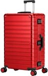 Travelhouse Koffer 100% Aluminium OSLO L - verschiedene Farben, 4 Rollen, aus