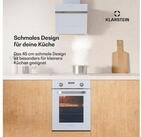 Klarstein Backofen SmartSlim, mit Verchromte Ausz&uuml;ge, kein, Elektrische Slim