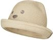 Schirmm&uuml;tze STERNTALER "Strohhut B&auml;r", Kinder, Gr. 45, beige (sand), Obermaterial: