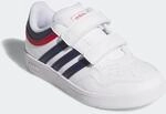 Klettschuh ADIDAS SPORTSWEAR "HOOPS 4.0", M&auml;dchen, Gr. 32, bunt (cloud wei&szlig;,