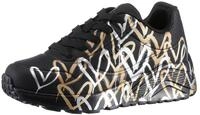 Plateausneaker SKECHERS "Skechers x JGoldcrown: Uno Lite - Metallic Love", M&auml;dchen,