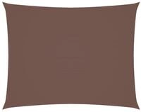 vidaXL Sonnensegel 3 x 6 m Sonnensegel Oxford-Gewebe Rechteckig 3x6 m Braun
