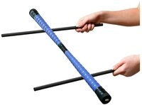 Sport-Thieme Spiel Devil-Stick, Stabiler Holzkern mit Textilband dekoriert