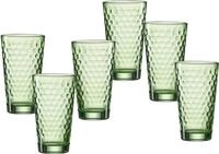 Ritzenhoff & Breker Longdrinkglas Favo, 6-teilig, 6-tlg., Glas, 6er Set, je 350...