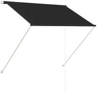 vidaXL Markise Einziehbare Markise 100&times;150 cm Anthrazit (1-St)