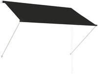 vidaXL Markise Einziehbare Markise 200&times;150 cm Anthrazit (1-St)