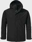 Doppeljacke SCH&Ouml;FFEL "3in1 Jacket Style Tamina MNS", Herren, Gr. 48, schwarz (9990,