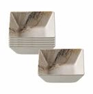Ritzenhoff & Breker Schale Arezzo Schalen 13 x 13 cm 6er Set, Steinzeug, (6...