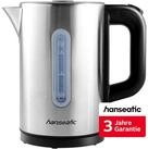 Hanseatic Wasserkocher HWK1752200SD, 1,75 l, 2200 W, inkl. 3 Jahre...