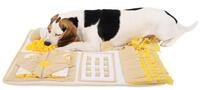 lionto Tier-Intelligenzspielzeug Schn&uuml;ffelteppich f&uuml;r Hunde, 70x60 cm,...