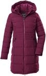 Steppmantel KILLTEC "KOW 11 WMN QLTD PRK", Damen, Gr. 38, lila (dunkelros&eacute;),