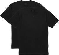 V-Shirt MARVELIS, Herren, Gr. M, schwarz, Jersey, Obermaterial: 94% Baumwolle, 6%