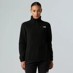 Fleecepullover THE NORTH FACE "W GLACIER FLEECE 1/4 ZIP JACKET", Damen, Gr. L,