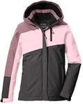 Funktionsjacke KILLTEC "KOW 218 GRLS JCKT", Kinder, Gr. 152, stein,...