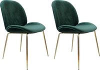 Kayoom Stuhl Charlize 110 2er-Set, Esszimmerst&uuml;hle,moderne Optik (Set, 2 St),