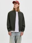 Jack & Jones Bomberjacke JJECHARGE BOMBER JACKET NOOS mit Rippb&uuml;ndchen