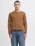 Rundhalspullover JACK & JONES "JJEEMIL KNIT CREW NECK NOOS", Herren, Gr. L,...
