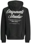 Jack & Jones Kapuzensweatshirt JORNORREBRO TYPO BACK SWEAT HOOD SN mit Print