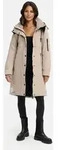 Marikoo Winterjacke Anoukaa langer Parka mit abnehmbarer Kapuze braun S (36)