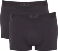 Trunk SLOGGI "SLG Base", Herren, Gr. S, grau (charcoal), Single Jersey, Obermaterial: