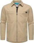 Ragwear Outdoorjacke Liwty stylische Herren Hemdjacke mit Brusttasche