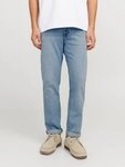 Jack & Jones Regular-fit-Jeans JJICLARK im Used-Look, Stretchkomfort und niedrige