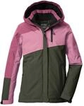 Funktionsjacke KILLTEC "KOW 218 GRLS JCKT", Kinder, Gr. 128, gr&uuml;n (olivgr&uuml;n),